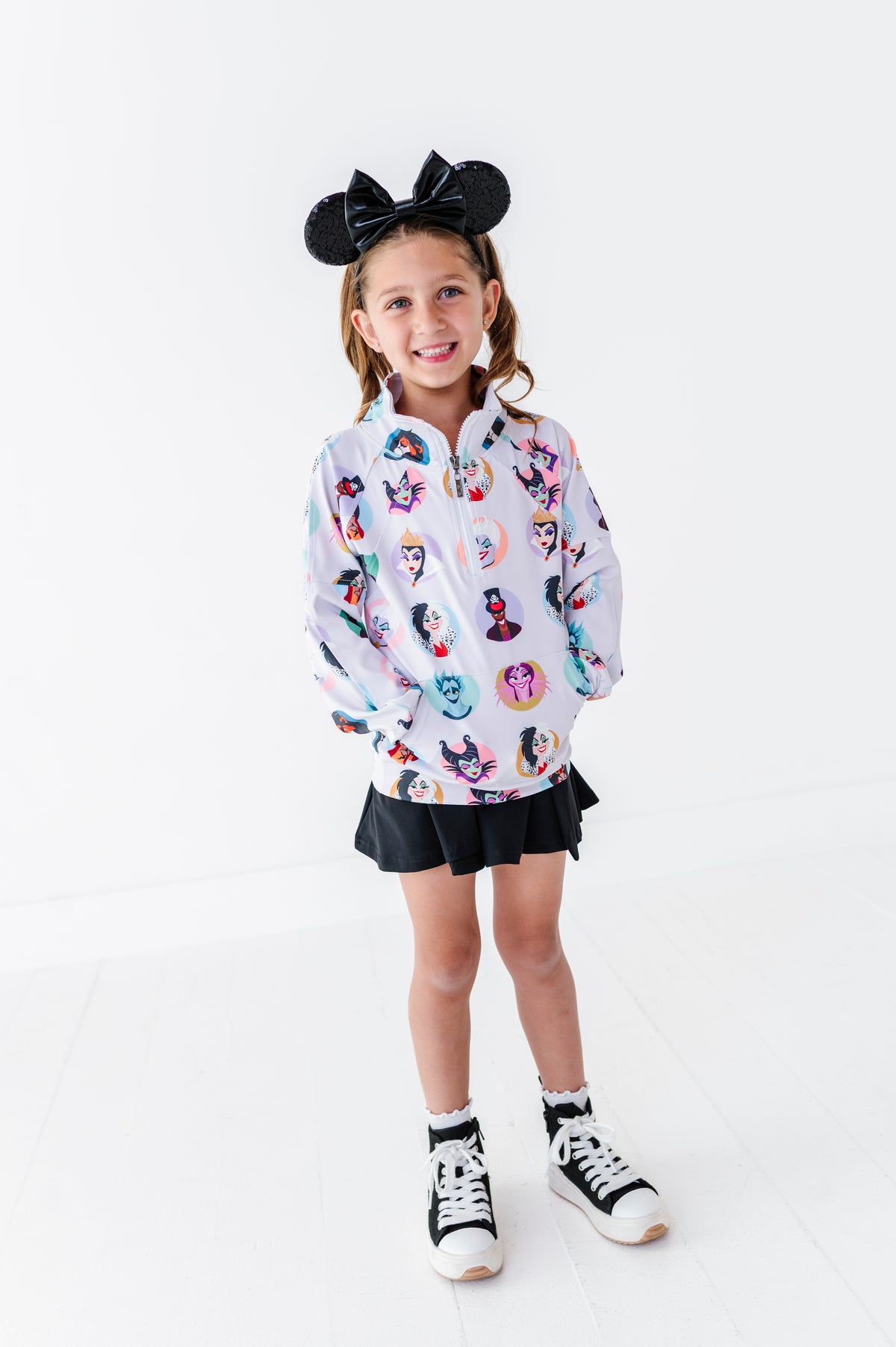 Purple Villains | KIDS 1/4th ZIP