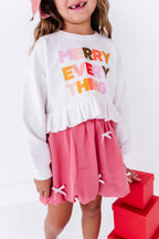 Pink | Bow Bubble Skort