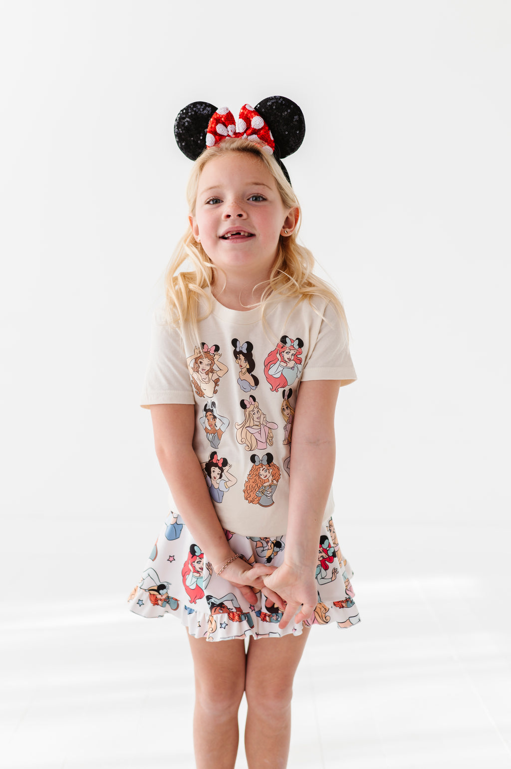 PRINCESSES | CREAM KIDS TEE
