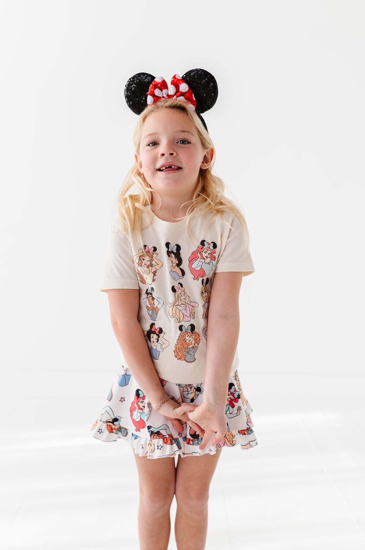 PRINCESSES | CREAM KIDS TEE