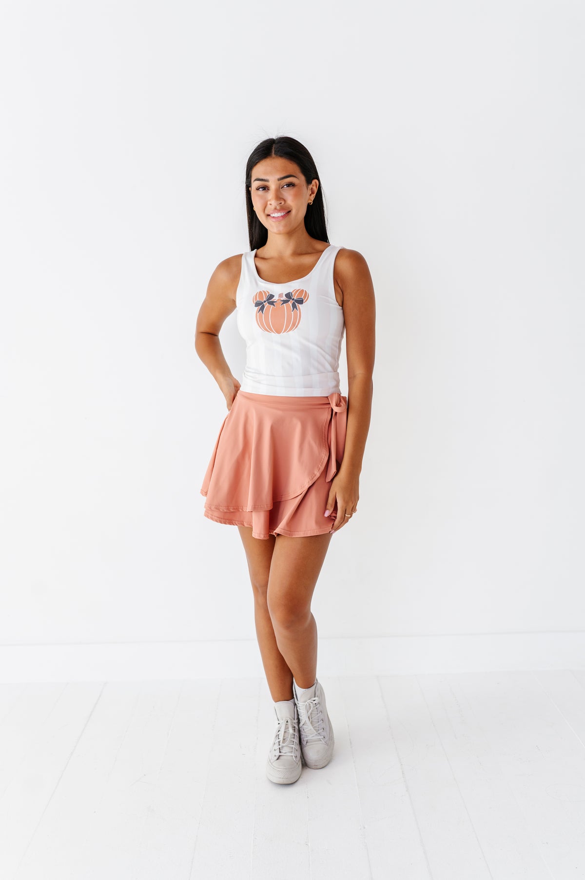 Rust | Side-Tie SKORT