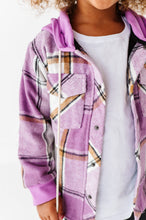 Load image into Gallery viewer, LAVENDER | FLANNEL SHACKET