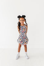 Load image into Gallery viewer, Checkered Minnie Pumpkins | KIDS Activewear SET