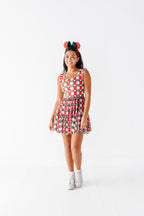 Park Plaid | ADULT Mesh Dress