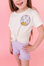 Daisy Circle | KIDS CREAM TEE