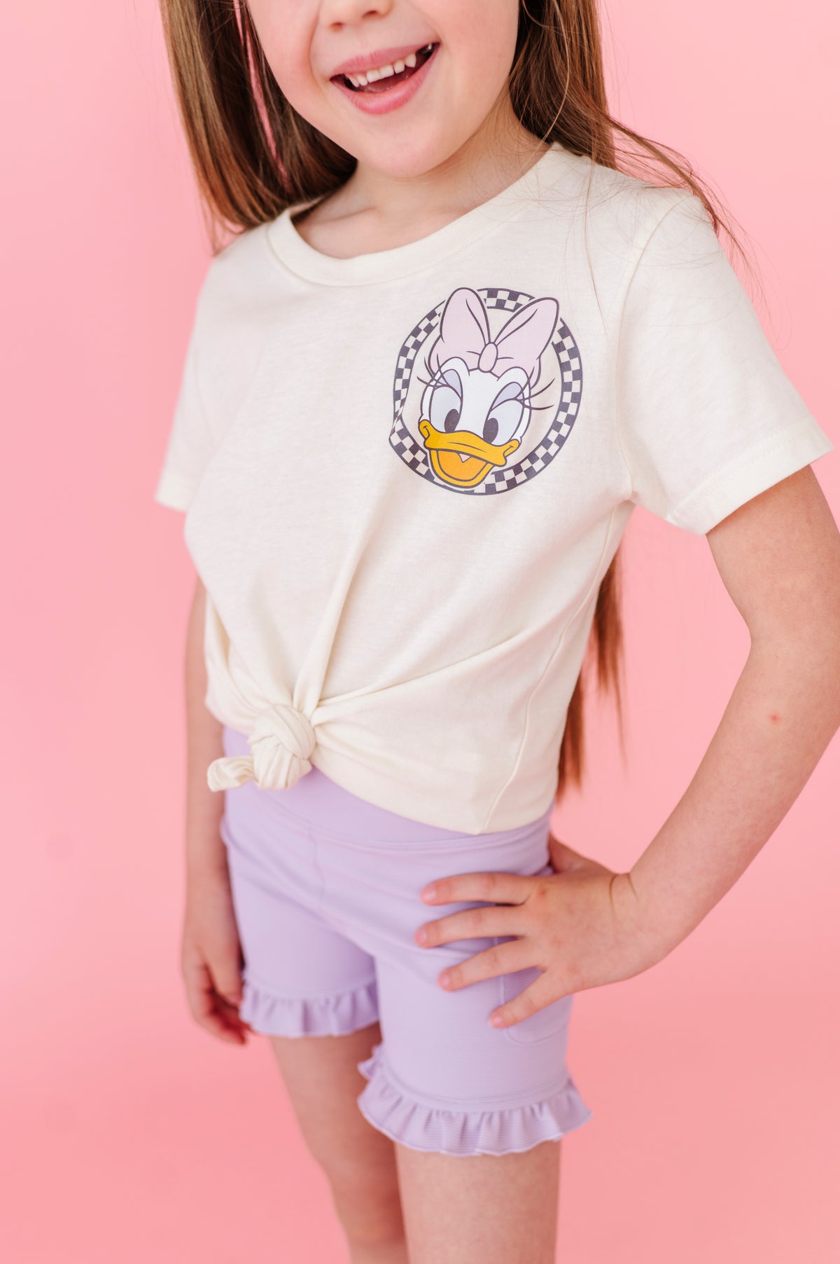 Daisy Circle | KIDS CREAM TEE