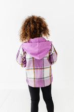 Load image into Gallery viewer, LAVENDER | FLANNEL SHACKET