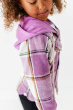 Load image into Gallery viewer, LAVENDER | FLANNEL SHACKET