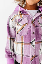 Load image into Gallery viewer, LAVENDER | FLANNEL SHACKET