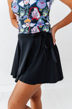 Load image into Gallery viewer, Black | Side-Tie SKORT