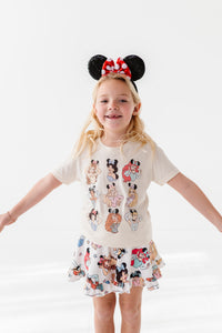 PRINCESSES | CREAM KIDS TEE (*SHIPS EARLY-FEB)