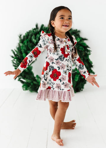 HOLIDAY FLORAL | Nightgown (with Shorts)