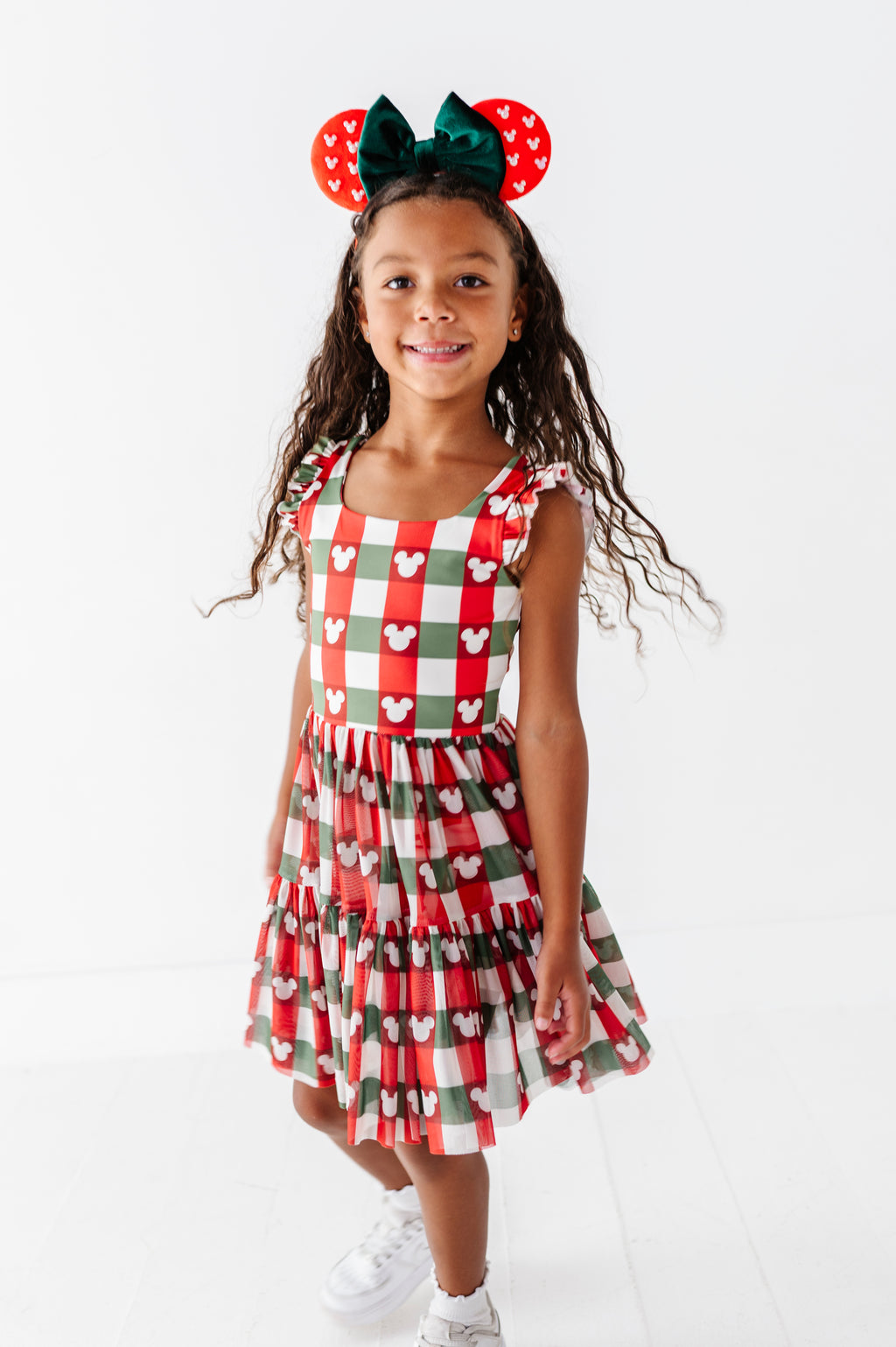 Park Plaid | KIDS Mesh Dress