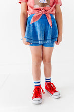 Load image into Gallery viewer, BLUE | Vintage RIB Skort