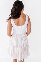 Piggy Pumpkin STRIPE | ADULT Mesh Dress