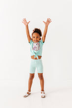Load image into Gallery viewer, Mint | RIBBED BIKER SHORTS