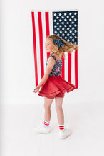 Load image into Gallery viewer, Red RIBBED | Skort
