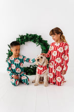 Load image into Gallery viewer, RED Santa Stripes | DOG Bandanna