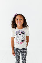 Load image into Gallery viewer, KINA CUTE KINDA SPOOKY | Ruffle Graphic Tee (Cream)