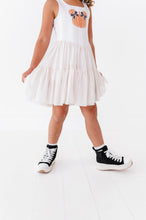Load image into Gallery viewer, Piggy Pumpkin STRIPE | KIDS Mesh Dress