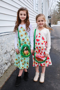 Jelly Fruit Handbag: Watermelon