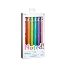 Load image into Gallery viewer, Noted! Graphite Mechanical Pencils (Set of 6)