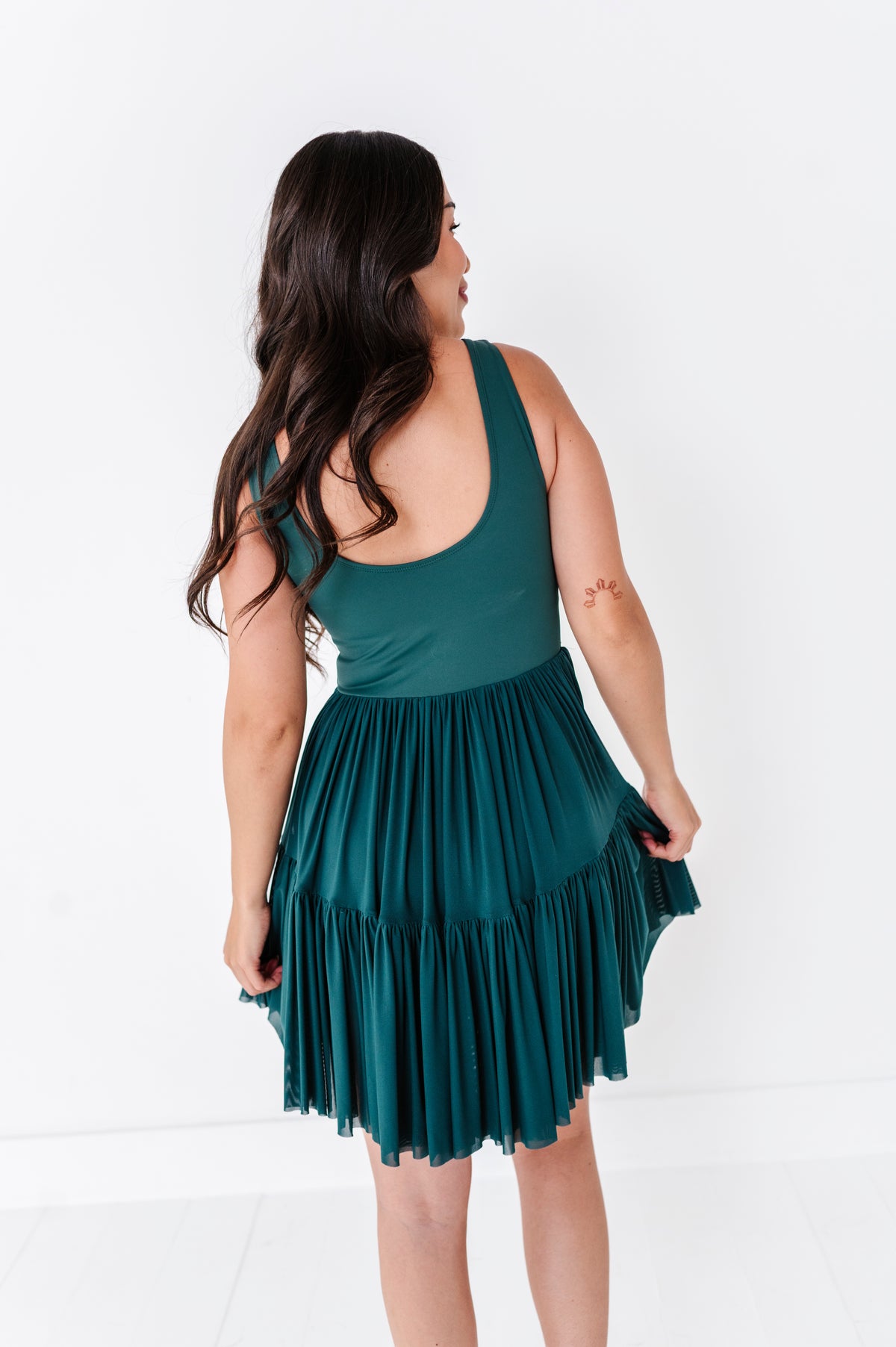Merida (ADULT) | Teal Mesh DRESS