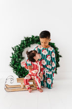 Load image into Gallery viewer, RED Santa Stripes | ONE-Piece ZIP