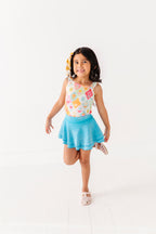 Fruity Floral | Ribbed Tank