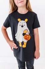 Load image into Gallery viewer, Pooh Bear Ghost | KIDS CHARCOAL TEE
