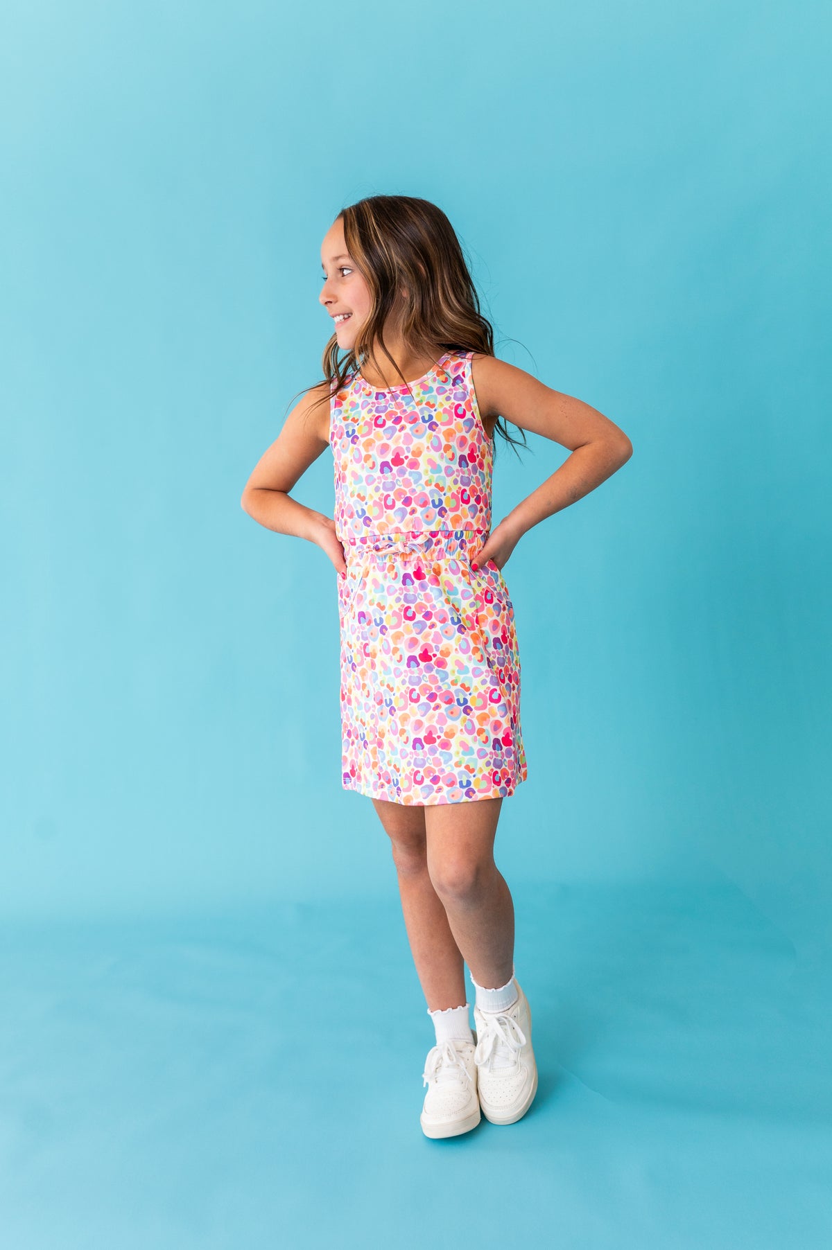 Sugarwave Leopard | Tennis Dress (with shorts!)
