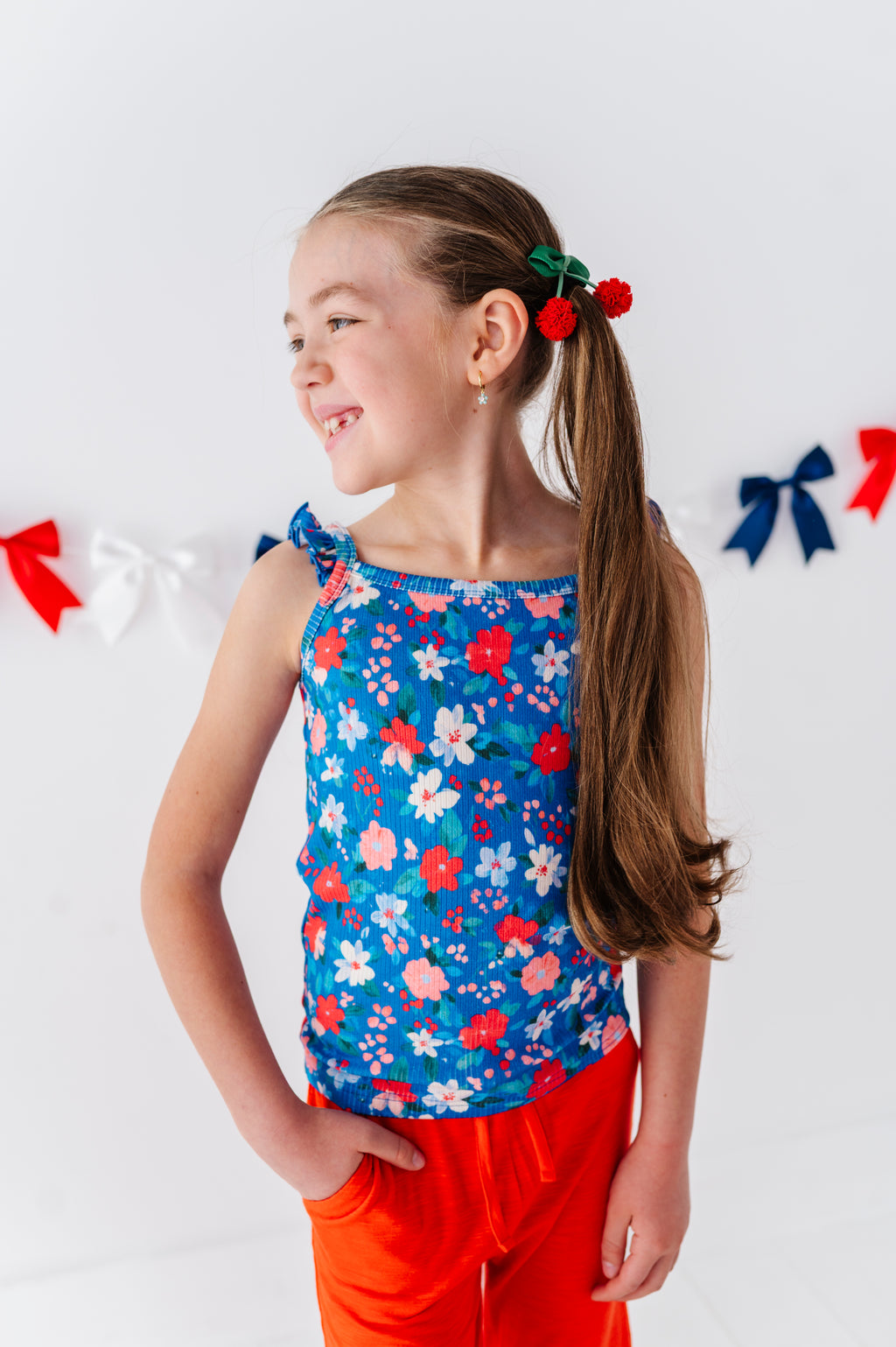 Freedom Floral | RIB TANK