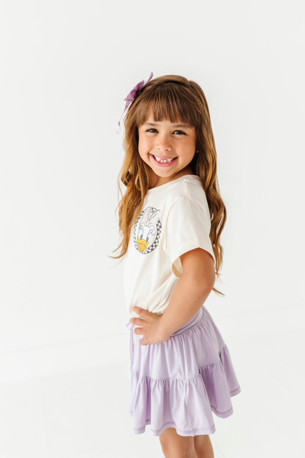 Daisy Circle | KIDS CREAM TEE