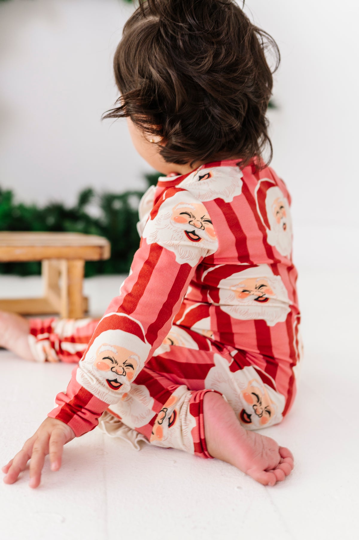 RED Santa Stripes | ONE-Piece ZIP