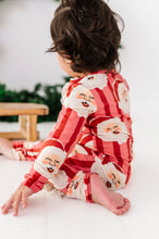 Load image into Gallery viewer, RED Santa Stripes | ONE-Piece ZIP