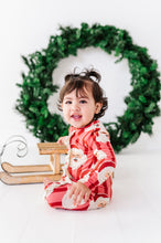 Load image into Gallery viewer, RED Santa Stripes | ONE-Piece ZIP