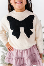 Winter Bow | Cozy Sweater