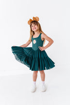 Merida (KIDS) | Teal Mesh DRESS