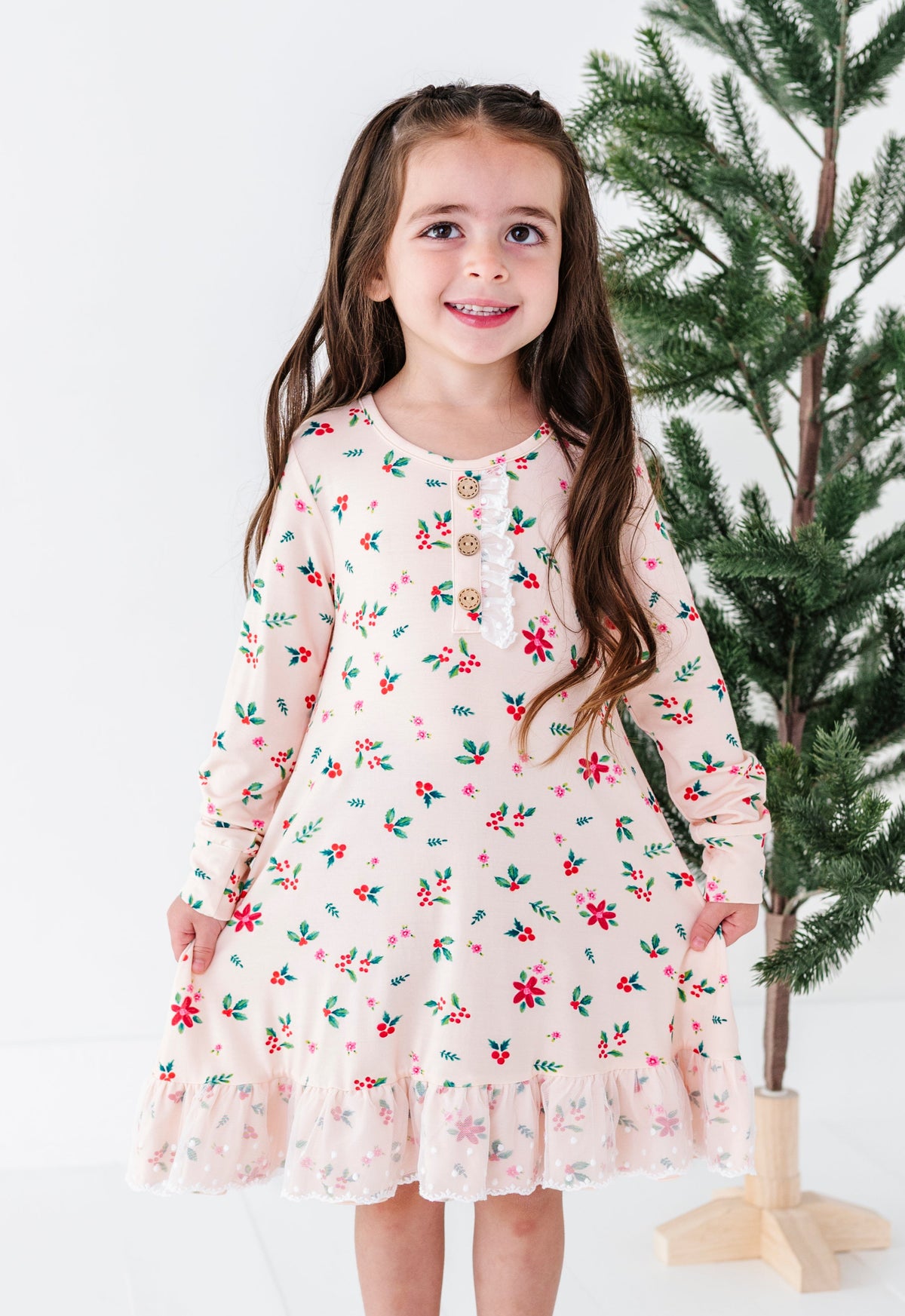 Holly Floral | DRESS (with shorts!)