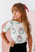Load image into Gallery viewer, Girly Wreath | Scoop Back TEE