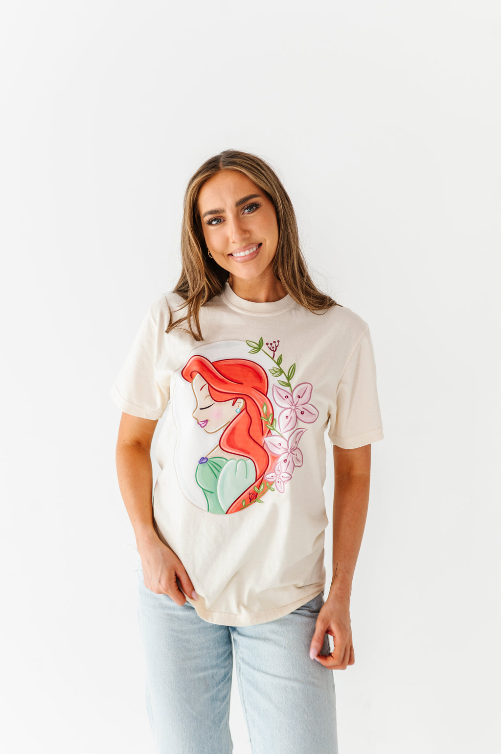 Ariel | ADULT tees (*CROP + FULL LENGTH HERE)