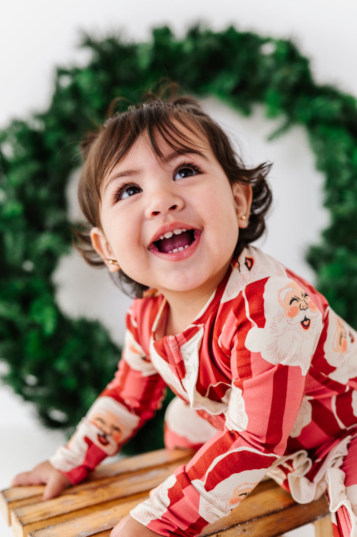 RED Santa Stripes | ONE-Piece ZIP