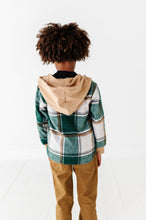 Load image into Gallery viewer, OLIVE | FLANNEL SHACKET