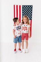 Load image into Gallery viewer, Navy Stripe Skort