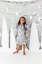 Load image into Gallery viewer, Preppy Ghost | BAMBOO NIGHTGOWN (with shorts!)