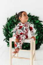 Load image into Gallery viewer, HOLIDAY FLORAL | Zip-Up Romper