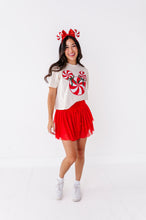 Load image into Gallery viewer, Red Peppermint Mouse | ADULT Cream *BOTH CROP + FULL LENGTH HERE!*