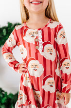 Load image into Gallery viewer, RED Santa Stripes | DRESS (with shorts!)