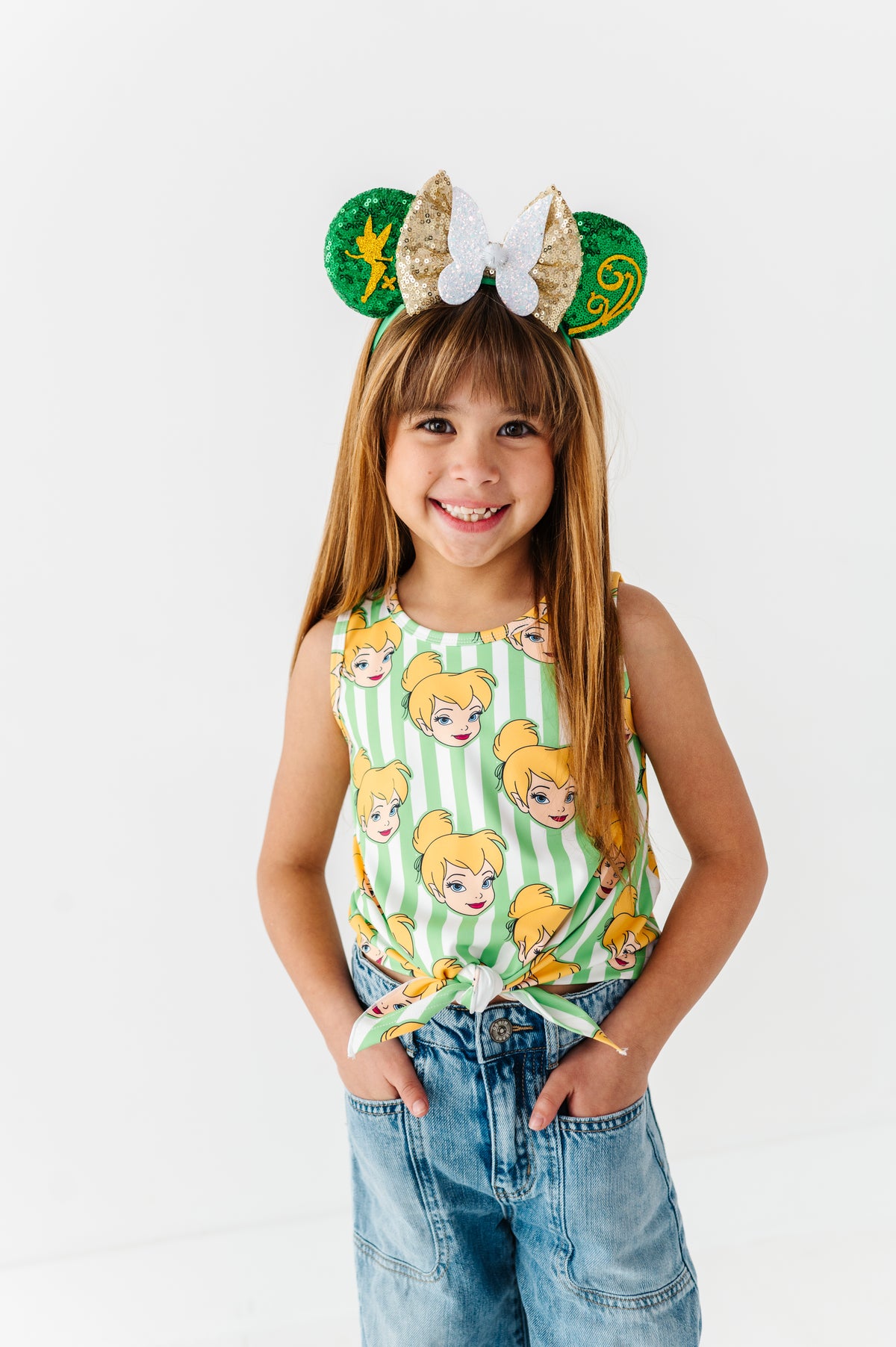 TINK Stripe (KIDS) | FRONT-TIE TANK