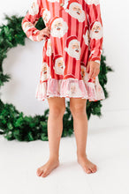 Load image into Gallery viewer, RED Santa Stripes | DRESS (with shorts!)